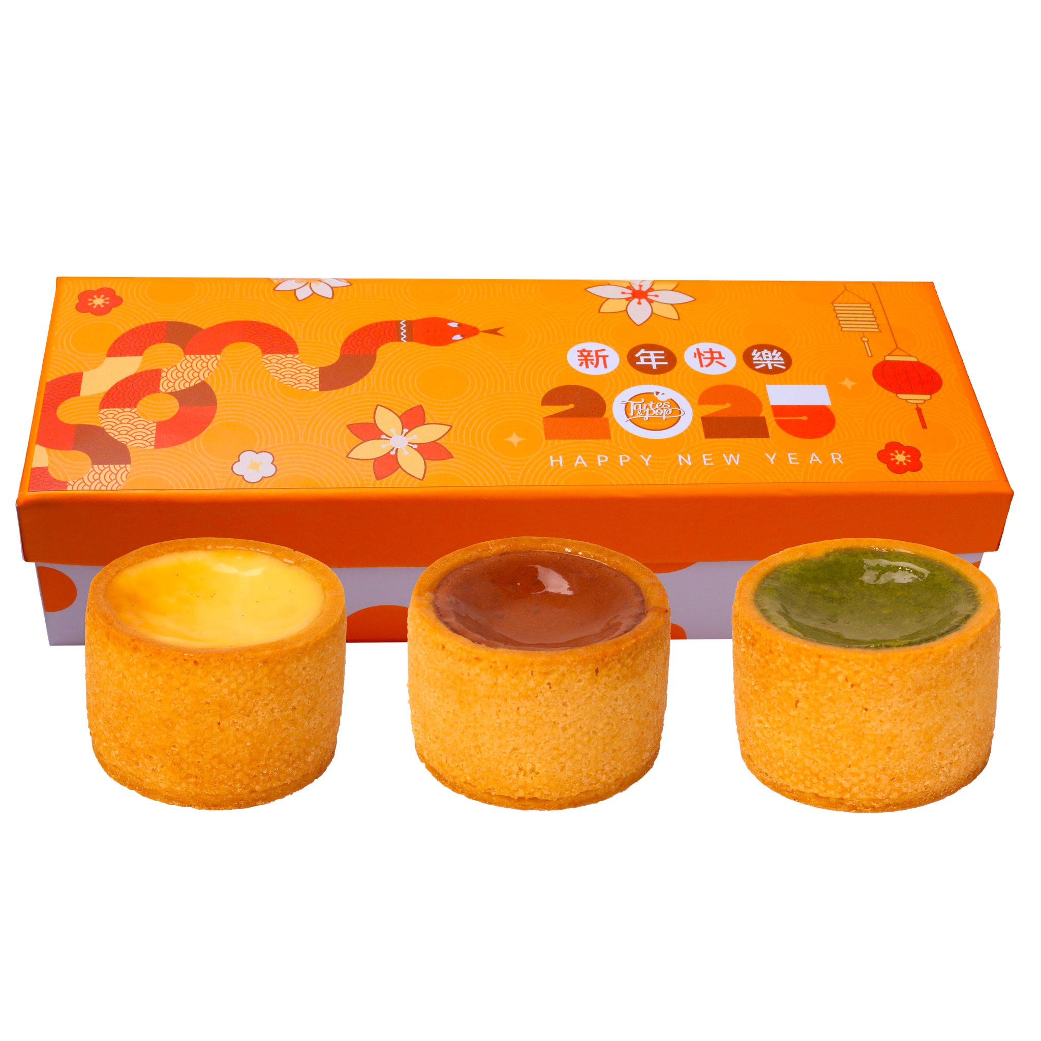 CNY Custard Flan Box (3 pcs)